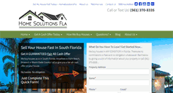 Desktop Screenshot of homesolutionsfla.com